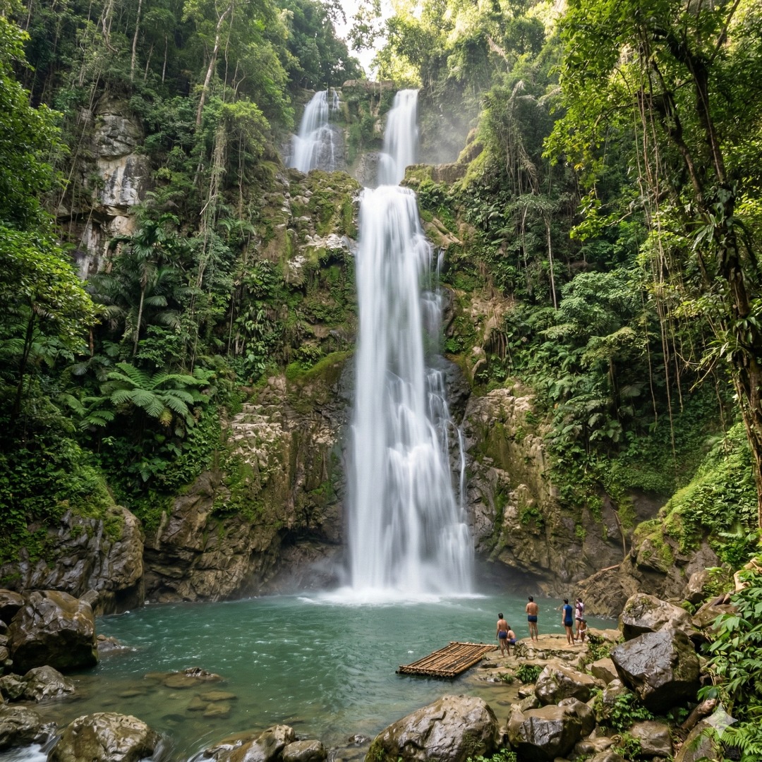 Oceanfront tropical paradise