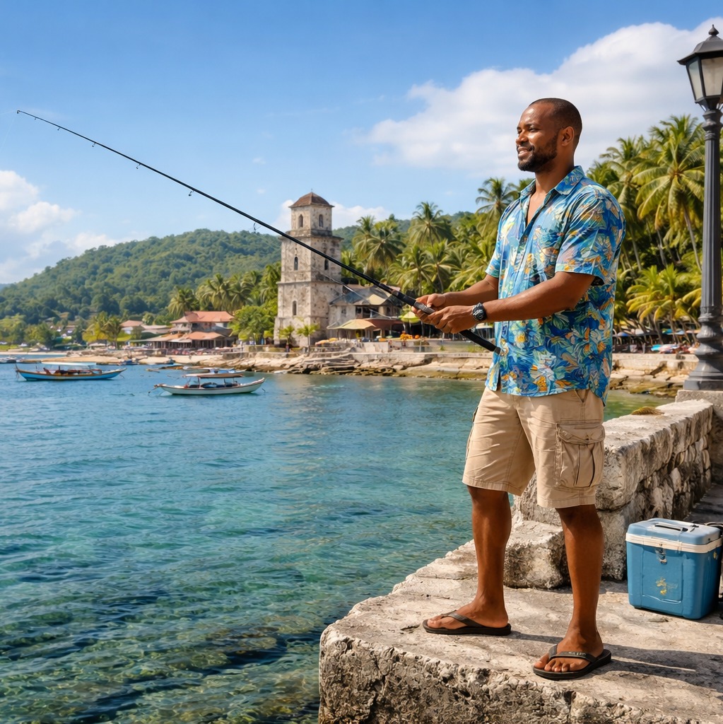 Tropical island lifestyle