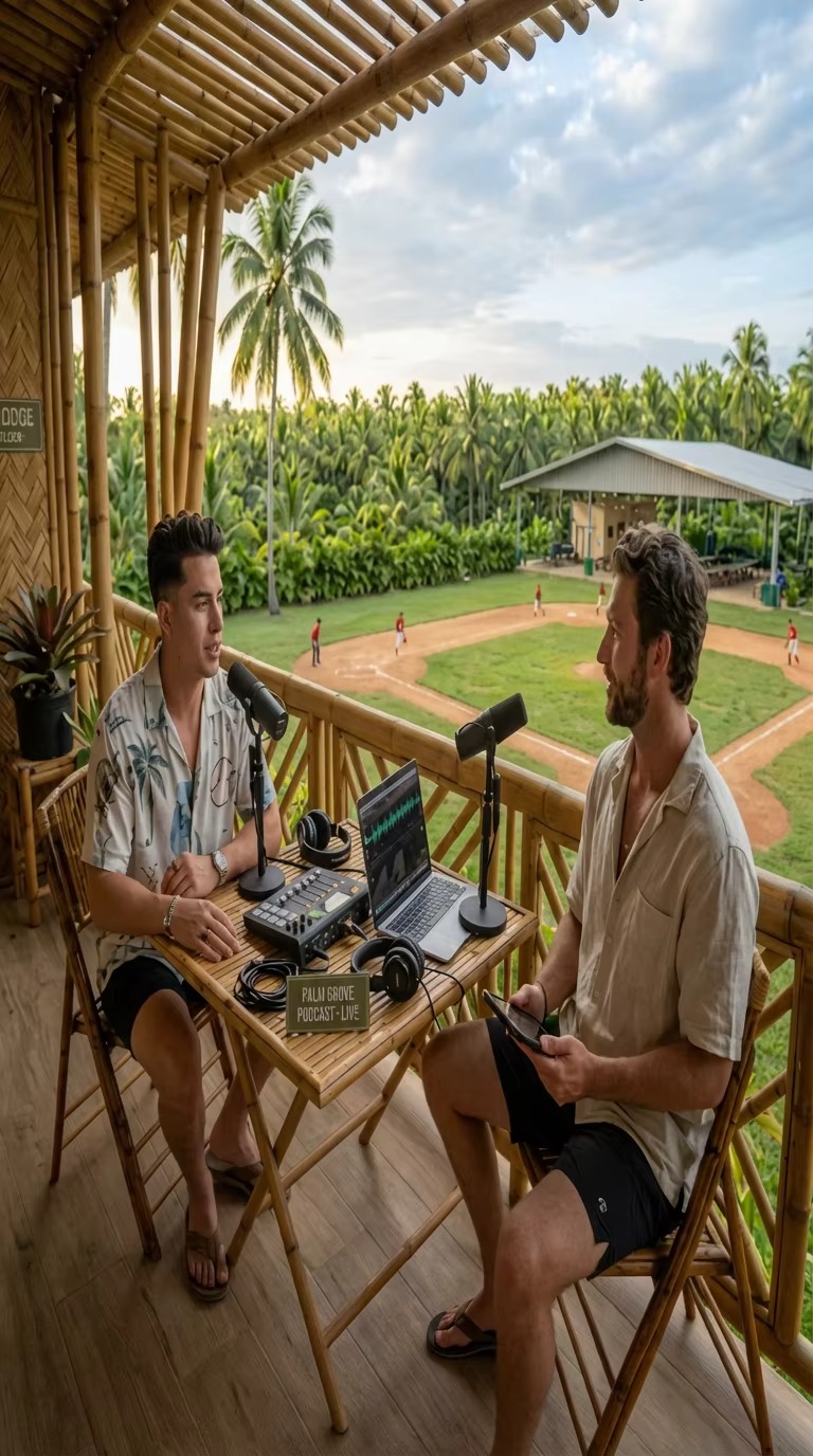 Travel lifestyle scene